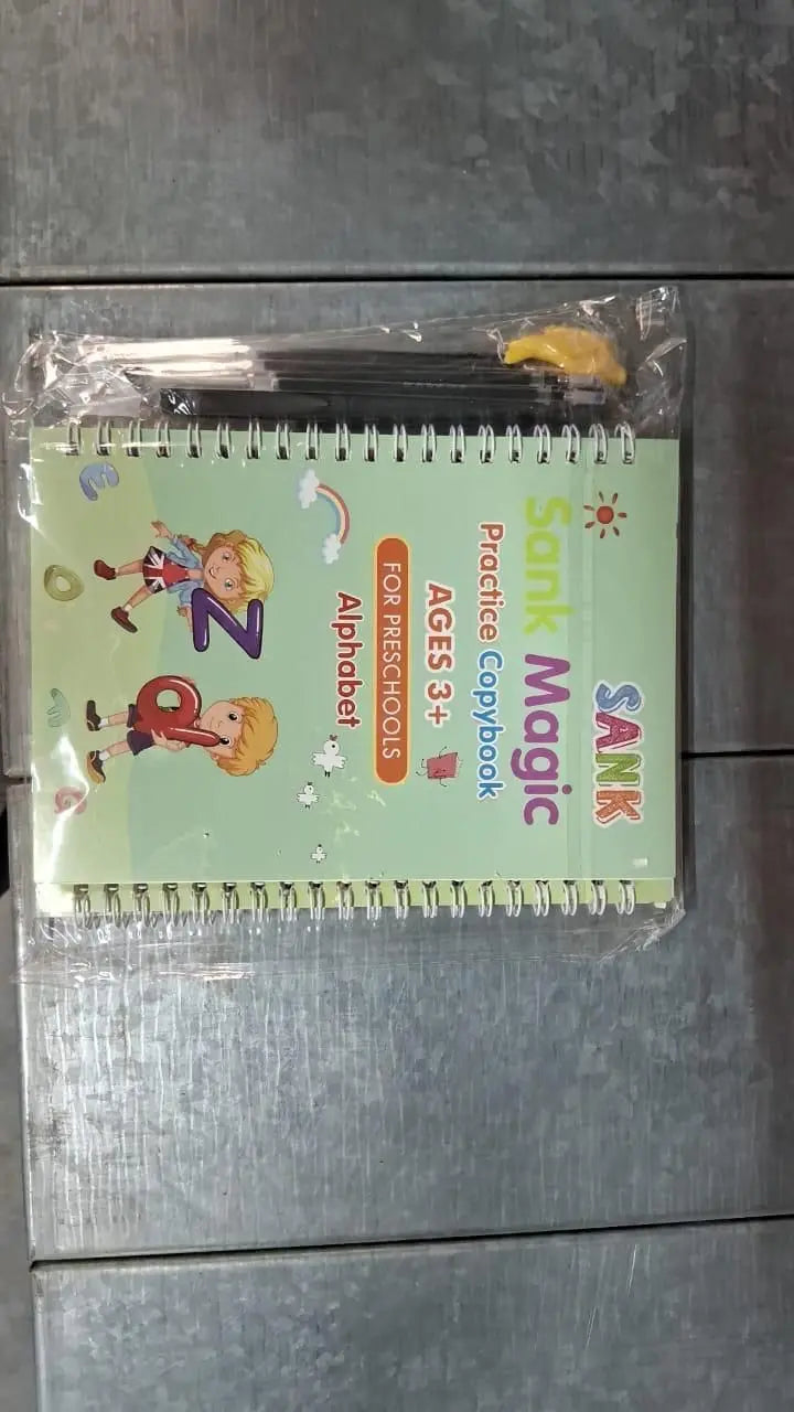 Sank Magic Practice Copybook (4 BOOKS,1 PEN,1 GRIP,10 REFILL) - ShoppingDragons