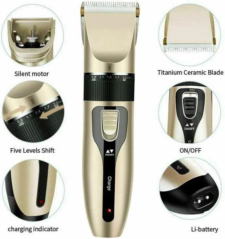Rechargeable Cordless Hair Clipper For Men - ShoppingDragons