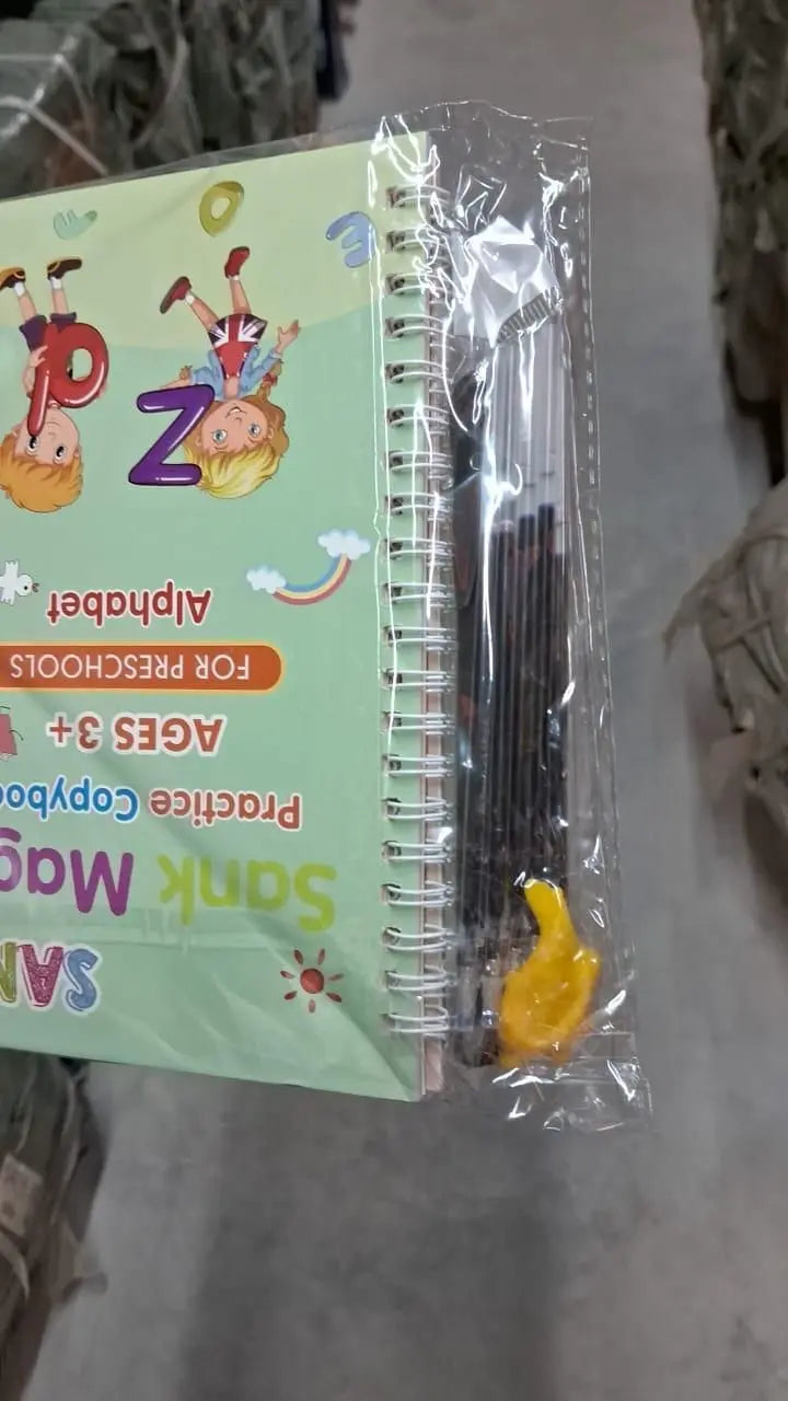 Sank Magic Practice Copybook (4 BOOKS,1 PEN,1 GRIP,10 REFILL) - ShoppingDragons
