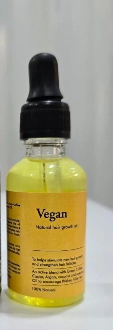 Vegan Natural Hair Growth Oil (Pack of 2) - ShoppingDragons
