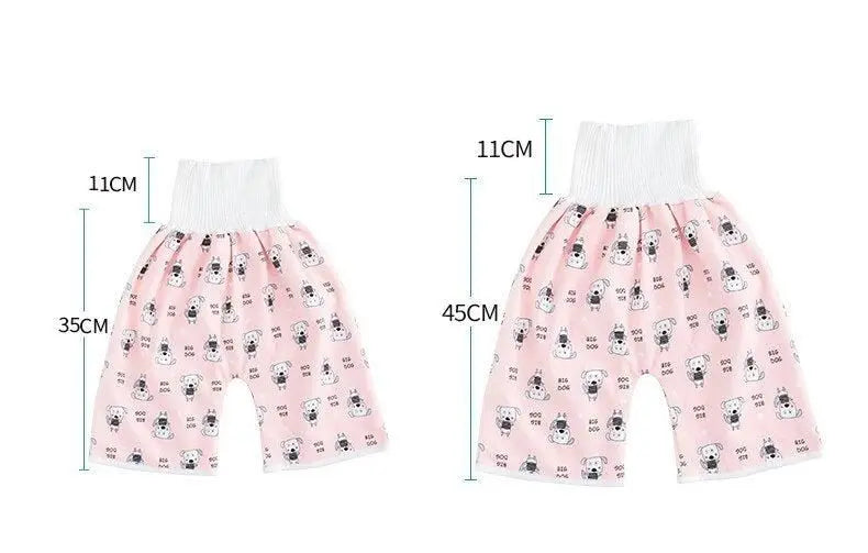 2 In 1 Baby Waterproof Leakproof Children Cloth Diapers Pant - ShoppingDragons