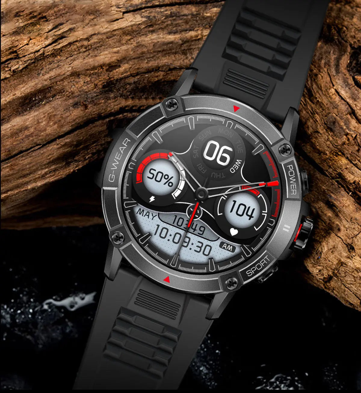 Bluetooth Calling Smart Watch Heart Rate Blood Pressure Oxygen Monitoring Sports Bracelet - ShoppingDragons