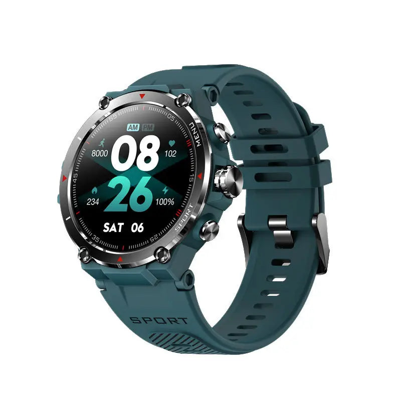 Outdoor Exercise Heart Rate Blood Oxygen Sleep Monitoring Smart Watch - ShoppingDragons