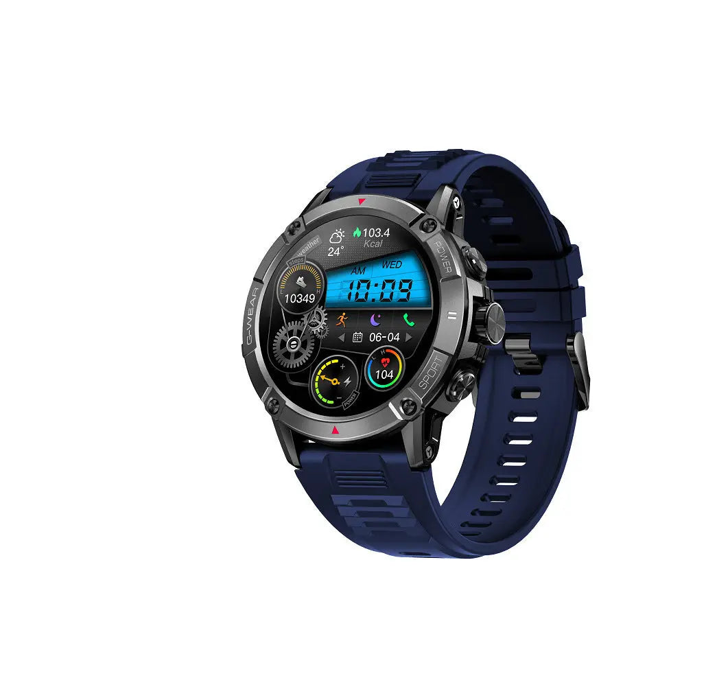 Bluetooth Calling Smart Watch Heart Rate Blood Pressure Oxygen Monitoring Sports Bracelet - ShoppingDragons