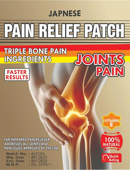 Pain Relief Patch (Pack of 10 Patches) - ShoppingDragons