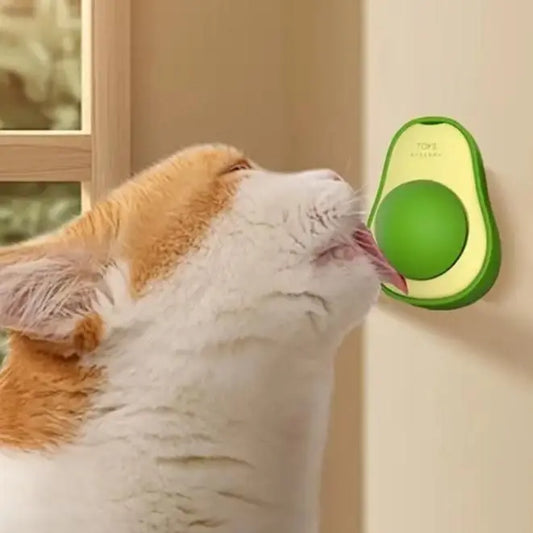 Catnip Minty Avocado Ball Toy - ShoppingDragons