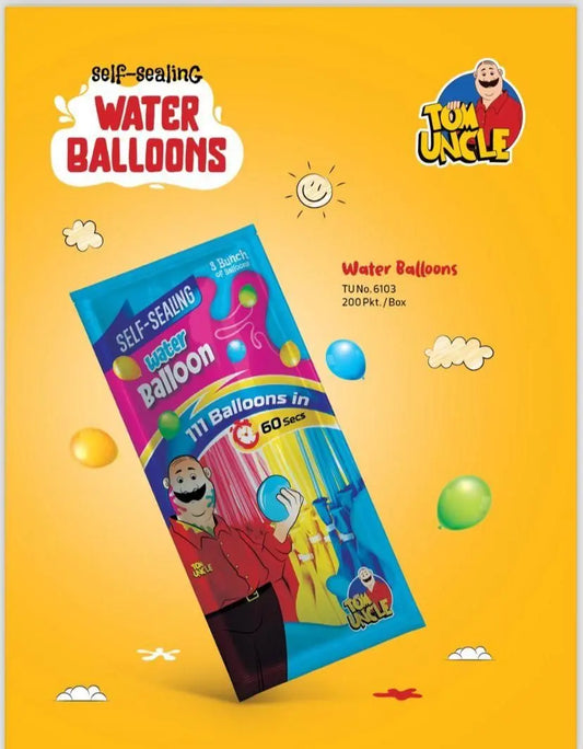 Quick Fill Self Sealing Magic Biodegradable Rapid fill Bomb Water Baloon - ShoppingDragons