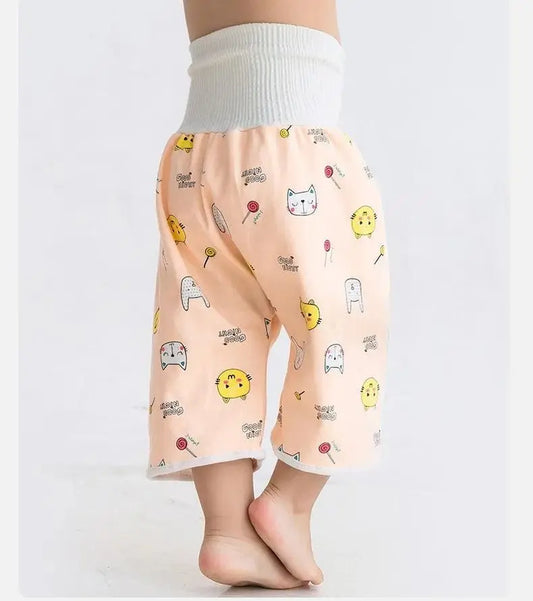 2 In 1 Baby Waterproof Leakproof Children Cloth Diapers Pant - ShoppingDragons