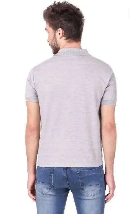 Poly Matte Solid Half Sleeves Mens Polo T-Shirt Pack Of 3 3gfndn-ee
